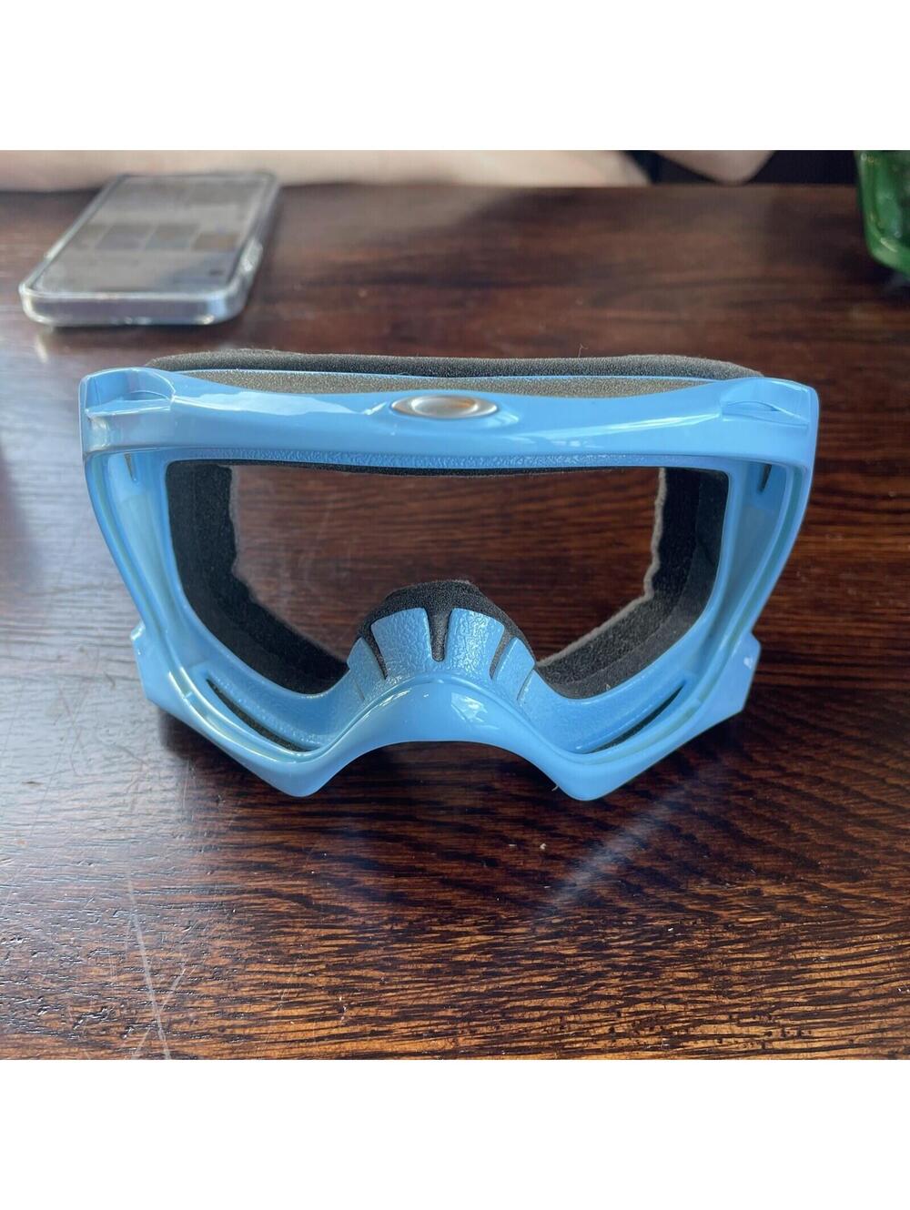 oakley elevate goggle frame light blue